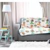image:imageJay Franco Kids Plush Throw Blanket  Soft amp Cozy Fleece Throw for Bedroom amp Couch Dcor Official Licensed Product Blue  The Mandalorian 40x50  Travel BlanketWhite  Cocomelon