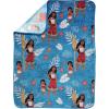 image:imageJay Franco Kids Plush Throw Blanket  Soft amp Cozy Fleece Throw for Bedroom amp Couch Dcor Official Licensed Product Blue  The Mandalorian 40x50  Travel BlanketBlue  Moana