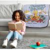 image:imageJay Franco Kids Plush Throw Blanket  Soft amp Cozy Fleece Throw for Bedroom amp Couch Dcor Official Licensed Product Blue  The Mandalorian 40x50  Travel BlanketPurple  Sesame Street