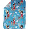 image:imageJay Franco Kids Plush Throw Blanket  Soft amp Cozy Fleece Throw for Bedroom amp Couch Dcor Official Licensed Product Blue  The Mandalorian 40x50  Travel BlanketBlue  Moana