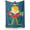 image:imageJay Franco Kids Plush Throw Blanket  Soft amp Cozy Fleece Throw for Bedroom amp Couch Dcor Official Licensed Product Blue  The Mandalorian 40x50  Travel BlanketBlue  Home Alone