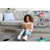 image:imageJay Franco Kids Plush Throw Blanket  Soft amp Cozy Fleece Throw for Bedroom amp Couch Dcor Official Licensed Product Blue  The Mandalorian 40x50  Travel BlanketGray  Toy Story
