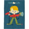image:imageJay Franco Kids Plush Throw Blanket  Soft amp Cozy Fleece Throw for Bedroom amp Couch Dcor Official Licensed Product Blue  The Mandalorian 40x50  Travel BlanketBlue  Home Alone