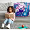 image:imageJay Franco Kids Plush Throw Blanket  Soft amp Cozy Fleece Throw for Bedroom amp Couch Dcor Official Licensed Product Blue  The Mandalorian 40x50  Travel BlanketBlue  Ghost Spider