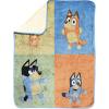 image:imageJay Franco Kids Plush Throw Blanket  Soft amp Cozy Fleece Throw for Bedroom amp Couch Dcor Official Licensed Product Blue  The Mandalorian 40x50  Travel BlanketMulti  Bluey
