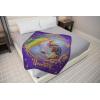 image:imageJay Franco Kids Plush Throw Blanket  Soft amp Cozy Fleece Throw for Bedroom amp Couch Dcor Official Licensed Product Blue  The Mandalorian 40x50  Travel BlanketPurple  Unicorn Academy