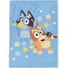 image:imageJay Franco Kids Plush Throw Blanket  Soft amp Cozy Fleece Throw for Bedroom amp Couch Dcor Official Licensed Product Blue  The Mandalorian 40x50  Travel BlanketBlue  Bluey