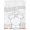 image:imageJay Franco Kids Plush Throw Blanket  Soft amp Cozy Fleece Throw for Bedroom amp Couch Dcor Official Licensed Product Blue  The Mandalorian 40x50  Travel BlanketWhite  Big Hero 6