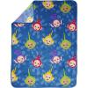 image:imageJay Franco Kids Plush Throw Blanket  Soft amp Cozy Fleece Throw for Bedroom amp Couch Dcor Official Licensed Product Blue  The Mandalorian 40x50  Travel BlanketBlue  Teletubbies