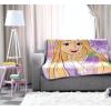image:imageJay Franco Kids Plush Throw Blanket  Soft amp Cozy Fleece Throw for Bedroom amp Couch Dcor Official Licensed Product Blue  The Mandalorian 40x50  Travel BlanketPurple  Disney Princess Rapunzel