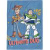 image:imageJay Franco Kids Plush Throw Blanket  Soft amp Cozy Fleece Throw for Bedroom amp Couch Dcor Official Licensed Product Blue  The Mandalorian 40x50  Travel BlanketBlue  Toy Story