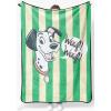 image:imageJay Franco Kids Plush Throw Blanket  Soft amp Cozy Fleece Throw for Bedroom amp Couch Dcor Official Licensed Product Blue  The Mandalorian 40x50  Travel BlanketMulti  101 Dalmatians