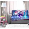 image:imageJay Franco Kids Plush Throw Blanket  Soft amp Cozy Fleece Throw for Bedroom amp Couch Dcor Official Licensed Product Blue  The Mandalorian 40x50  Travel BlanketBlue  Ghost Spider