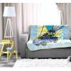 image:imageJay Franco Kids Plush Throw Blanket  Soft amp Cozy Fleece Throw for Bedroom amp Couch Dcor Official Licensed Product Blue  The Mandalorian 40x50  Travel BlanketBlue  Fortnite