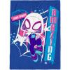 image:imageJay Franco Kids Plush Throw Blanket  Soft amp Cozy Fleece Throw for Bedroom amp Couch Dcor Official Licensed Product Blue  The Mandalorian 40x50  Travel BlanketBlue  Ghost Spider