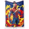 image:imageJay Franco Kids Plush Throw Blanket  Soft amp Cozy Fleece Throw for Bedroom amp Couch Dcor Official Licensed Product Blue  The Mandalorian 40x50  Travel BlanketBlue  Marvel Rivals Spiderman