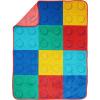 image:imageJay Franco Kids Plush Throw Blanket  Soft amp Cozy Fleece Throw for Bedroom amp Couch Dcor Official Licensed Product Blue  The Mandalorian 40x50  Travel BlanketMulti  Lego