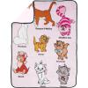 image:imageJay Franco Kids Plush Throw Blanket  Soft amp Cozy Fleece Throw for Bedroom amp Couch Dcor Official Licensed Product Blue  The Mandalorian 40x50  Travel BlanketPink  Disney Cats