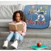 image:imageJay Franco Kids Plush Throw Blanket  Soft amp Cozy Fleece Throw for Bedroom amp Couch Dcor Official Licensed Product Blue  The Mandalorian 40x50  Travel BlanketBlue  Toy Story