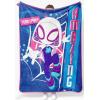 image:imageJay Franco Kids Plush Throw Blanket  Soft amp Cozy Fleece Throw for Bedroom amp Couch Dcor Official Licensed Product Blue  The Mandalorian 40x50  Travel BlanketBlue  Ghost Spider