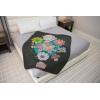 image:imageJay Franco Kids Plush Throw Blanket  Soft amp Cozy Fleece Throw for Bedroom amp Couch Dcor Official Licensed Product Blue  The Mandalorian 40x50  Travel BlanketGray  Alice in Wonderland