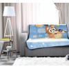 image:imageJay Franco Kids Plush Throw Blanket  Soft amp Cozy Fleece Throw for Bedroom amp Couch Dcor Official Licensed Product Blue  The Mandalorian 40x50  Travel BlanketBlue  Bluey