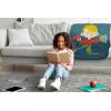 image:imageJay Franco Kids Plush Throw Blanket  Soft amp Cozy Fleece Throw for Bedroom amp Couch Dcor Official Licensed Product Blue  The Mandalorian 40x50  Travel BlanketBlue  Home Alone