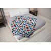 image:imageJay Franco Kids Plush Throw Blanket  Soft amp Cozy Fleece Throw for Bedroom amp Couch Dcor Official Licensed Product Blue  The Mandalorian 40x50  Travel BlanketWhite  Lego