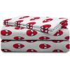 image:imageJay Franco Kids Sheet Set with Fitted Flat Sheets amp Pillow Cover  UltraSoft Bedding with Pillowcase for Room Decor White  The Mandalorian 4 Piece QueenRed  Spiderman