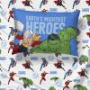 image:imageJay Franco Kids Sheet Set with Fitted Flat Sheets amp Pillow Cover  UltraSoft Bedding with Pillowcase for Room Decor White  The Mandalorian 4 Piece QueenWhite  Avengers