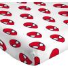 image:imageJay Franco Kids Sheet Set with Fitted Flat Sheets amp Pillow Cover  UltraSoft Bedding with Pillowcase for Room Decor White  The Mandalorian 4 Piece QueenRed  Spiderman