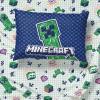 image:imageJay Franco Kids Sheet Set with Fitted Flat Sheets amp Pillow Cover  UltraSoft Bedding with Pillowcase for Room Decor White  The Mandalorian 4 Piece QueenMulti  Minecraft