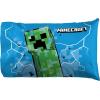 image:imageJay Franco Kids Sheet Set with Fitted Flat Sheets amp Pillow Cover  UltraSoft Bedding with Pillowcase for Room Decor White  The Mandalorian 4 Piece QueenBlue  Minecraft Creeper