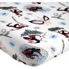 image:imageJay Franco Kids Sheet Set with Fitted Flat Sheets amp Pillow Cover  UltraSoft Bedding with Pillowcase for Room Decor White  The Mandalorian 4 Piece QueenWhite  Spiderman