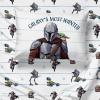 image:imageJay Franco Kids Sheet Set with Fitted Flat Sheets amp Pillow Cover  UltraSoft Bedding with Pillowcase for Room Decor White  The Mandalorian 4 Piece QueenWhite  the Mandalorian