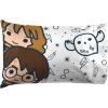 image:imageJay Franco Kids Sheet Set with Fitted Flat Sheets amp Pillow Cover  UltraSoft Bedding with Pillowcase for Room Decor White  The Mandalorian 4 Piece QueenHarry Potter