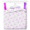image:imageJay Franco Kids Sheet Set with Fitted Flat Sheets amp Pillow Cover  UltraSoft Bedding with Pillowcase for Room Decor White  The Mandalorian 4 Piece QueenPurple  Minecraft