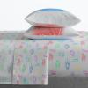 image:imageJay Franco Kids Sheet Set with Fitted Flat Sheets amp Pillow Cover  UltraSoft Bedding with Pillowcase for Room Decor White  The Mandalorian 4 Piece QueenGray  Cars