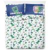 image:imageJay Franco Kids Sheet Set with Fitted Flat Sheets amp Pillow Cover  UltraSoft Bedding with Pillowcase for Room Decor White  The Mandalorian 4 Piece QueenMulti  Minecraft