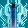 image:imageJoyJolt Star Wars Linear R2D2 Stainless Steel Water Bottle with Flip Straw Lid 22 oz Vacuum Insulated Water Bottle BPAFree Tumbler for Sports and Travel Star Wars GiftsDeath Star