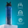 image:imageJoyJolt Star Wars Linear R2D2 Stainless Steel Water Bottle with Flip Straw Lid 22 oz Vacuum Insulated Water Bottle BPAFree Tumbler for Sports and Travel Star Wars GiftsDeath Star