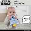 image:imageKids Preferred Star Wars R2D2 On The Go Sensory Toy  with Teether Crinkle Sounds Tactile Ribbons On The Go Strap for Ages 0 yrs