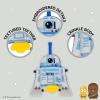 image:imageKids Preferred Star Wars R2D2 On The Go Sensory Toy  with Teether Crinkle Sounds Tactile Ribbons On The Go Strap for Ages 0 yrs