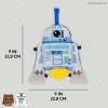 image:imageKids Preferred Star Wars R2D2 On The Go Sensory Toy  with Teether Crinkle Sounds Tactile Ribbons On The Go Strap for Ages 0 yrs