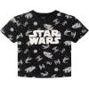image:imageSTAR WARS The Mandalorian TShirt and French Terry Shorts Outfit Set Infant to Big Kid Sizes 12 Months  1820Black