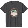 image:imageStar Wars Grogu The Force is Strong With This One TShirtDark Heather Grey