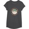 image:imageStar Wars Grogu The Force is Strong With This One TShirtDark Heather Grey