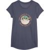 image:imageStar Wars Grogu The Force is Strong With This One TShirtHeather Blue