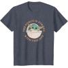 image:imageStar Wars Grogu The Force is Strong With This One TShirtHeather Blue