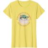 image:imageStar Wars Grogu The Force is Strong With This One TShirtLemon Yellow